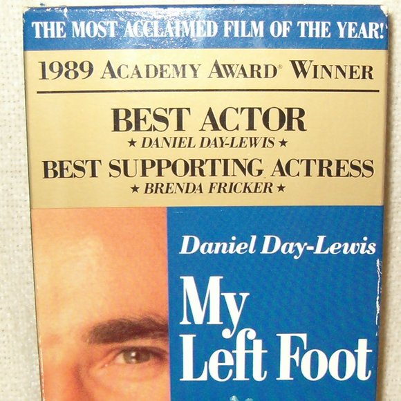 Vintage Movie, My Left Foot, Academy Award Winner, VCR Movie, Classic VHS Movie - Picture 6 of 6